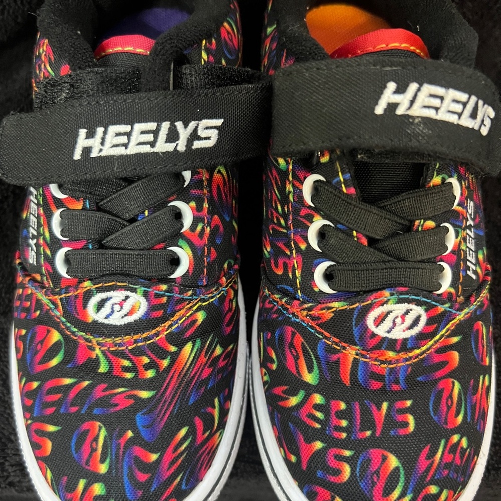 Youth Heelys Black and multicolored